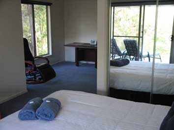 Lodge Despatch Master Bedroom at Waterfront Retreat at Wattle Point, Gippsland Lakes Accommodation